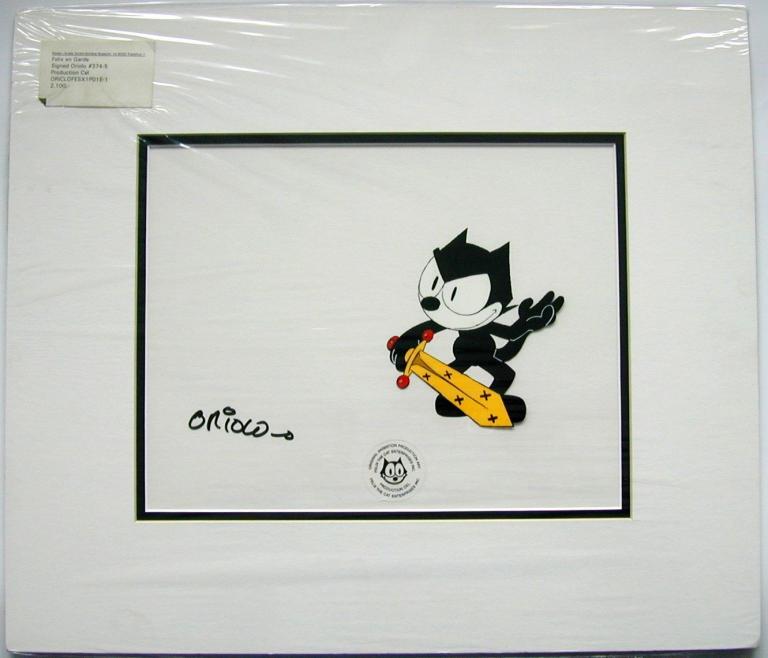 Felix en Garde Signed Oriolo 