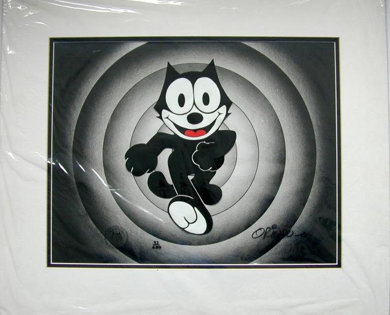 Felix Walking, Signed Oriolo, Lim Ed 47/200